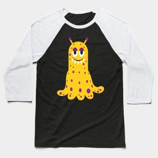 Yellow Space Alien Baseball T-Shirt